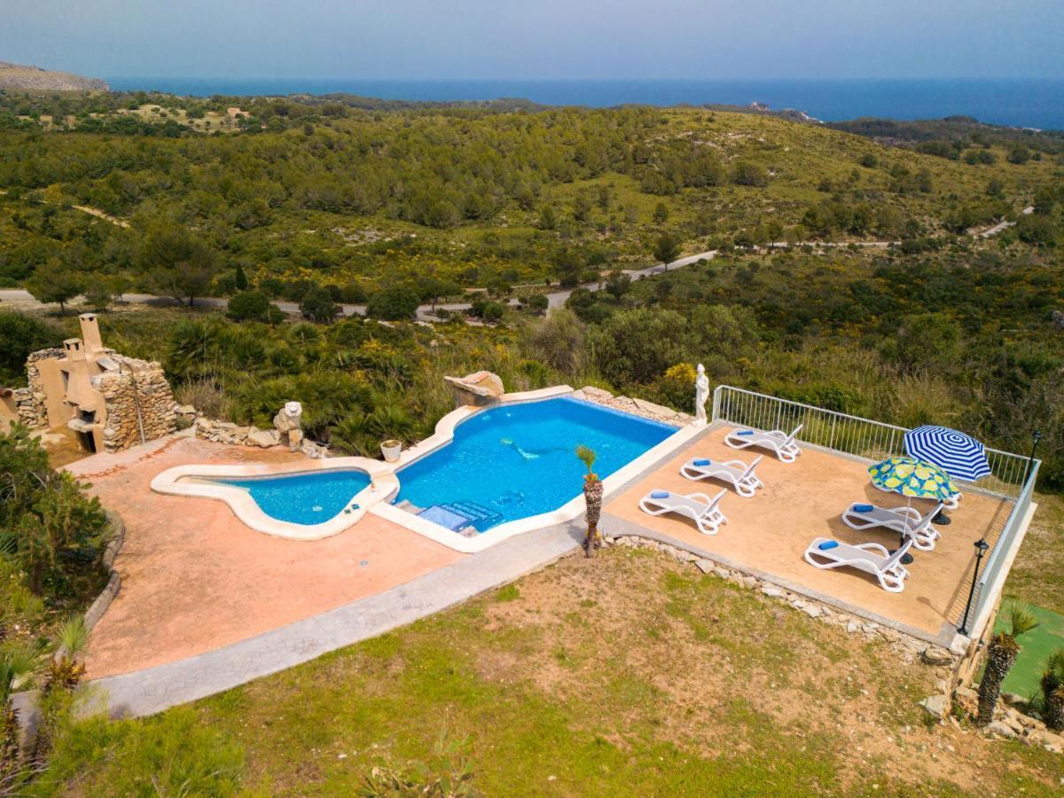 Villa Cala Torta Na Moli Cala Mesquida  Esterno foto